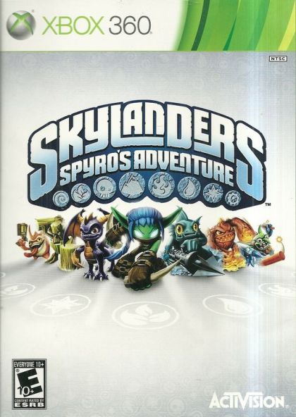 Skylanders Spyros Adventure - front cover Skylanders Spyros Adventure - front cover