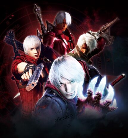 Devil May Cry 4 - back cover