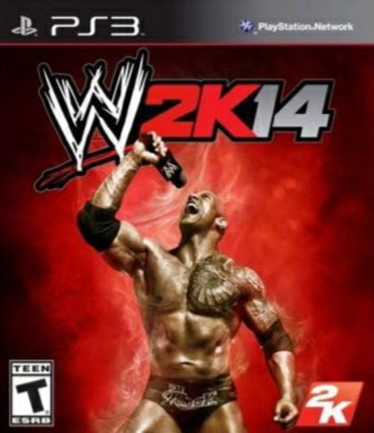 WWE 2K14 - front cover