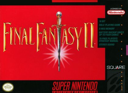 Final Fantasy II - front cover Final Fantasy II - front cover