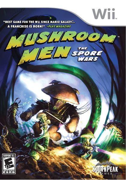 Mushroom Men The Spore Wars - front cover Mushroom Men The Spore Wars - front cover