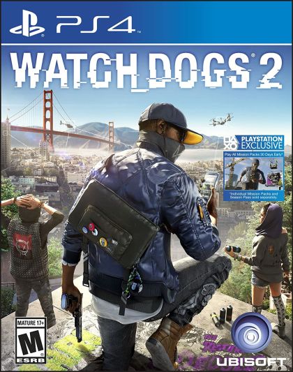 Watch Dogs 2 - front cover Watch Dogs 2 - front cover