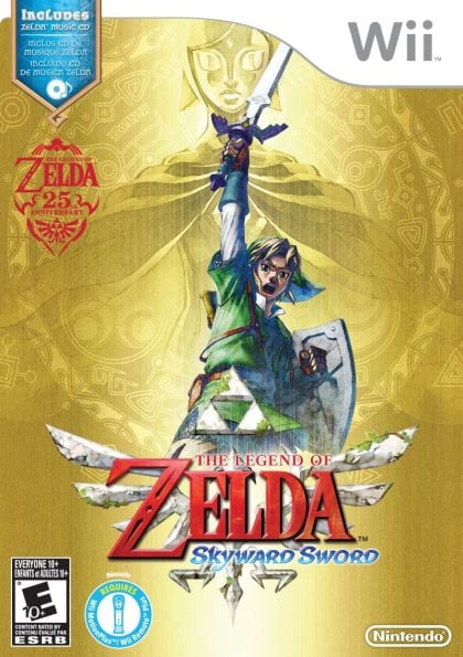 The Legend of Zelda: Skyward Sword - front cover The Legend of Zelda: Skyward Sword - front cover