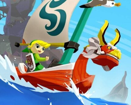 Zelda Wind Waker - back cover