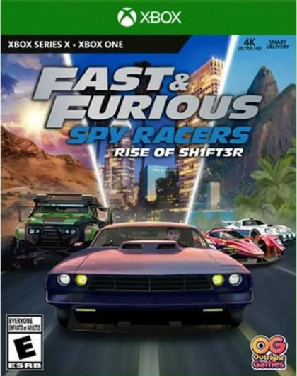 Fast & Furious: Spy Racers - Rise of Sh1ft3r - front cover Fast & Furious: Spy Racers - Rise of Sh1ft3r - front cover