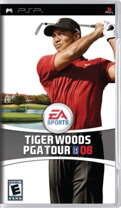 Tiger Woods PGA Tour 2008 - front cover Tiger Woods PGA Tour 2008 - front cover