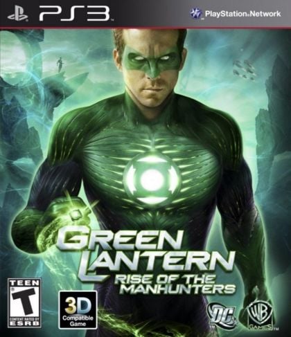 Green Lantern: Rise of the Manhunters - front cover