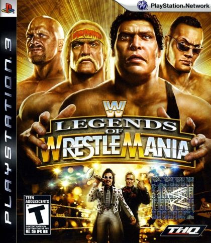 WWE Legends of WrestleMania - front cover