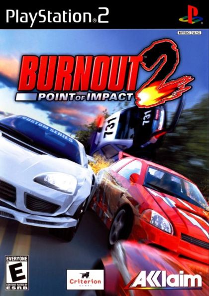 Burnout 2 Point of Impact - front cover Burnout 2 Point of Impact - front cover