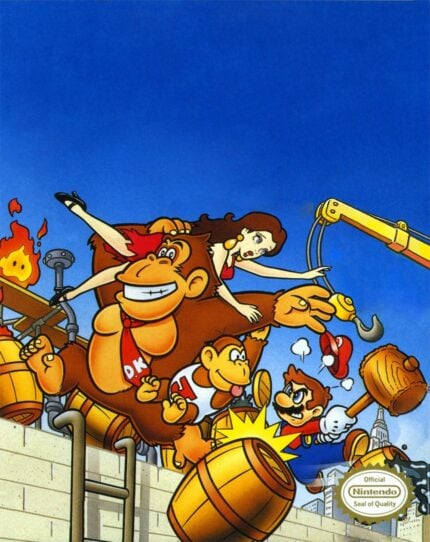 Donkey Kong - back cover