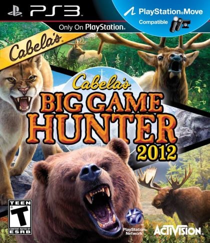 Cabelas Big Game Hunter 2012 with Gun - front cover Cabelas Big Game Hunter 2012 with Gun - front cover