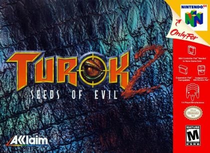 Turok 2 Seeds of Evil - front cover Turok 2 Seeds of Evil - front cover