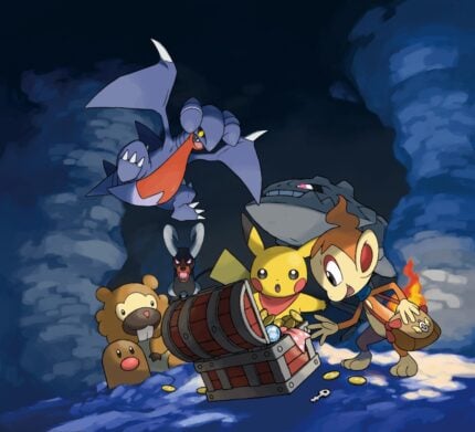 Pokemon Mystery Dungeon Explorers of Darkness - back cover