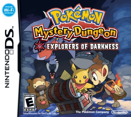 Pokemon Mystery Dungeon Explorers of Darkness - front cover