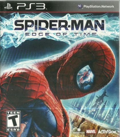 Spiderman: Edge of Time - front cover Spiderman: Edge of Time - front cover