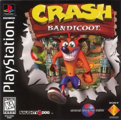 Crash Bandicoot - front cover