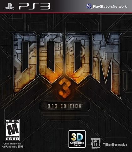 Doom 3 - BFG Edition - front cover Doom 3 - BFG Edition - front cover
