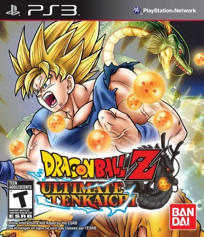 Dragon Ball Z: Ultimate Tenkaichi - front cover