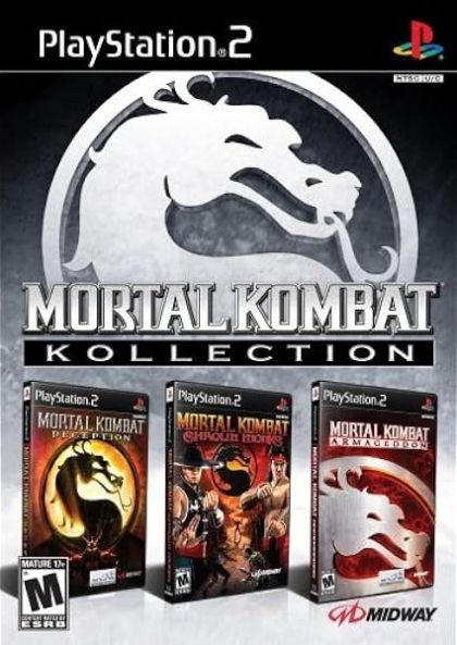 Mortal Kombat: Kollection - front cover Mortal Kombat: Kollection - front cover