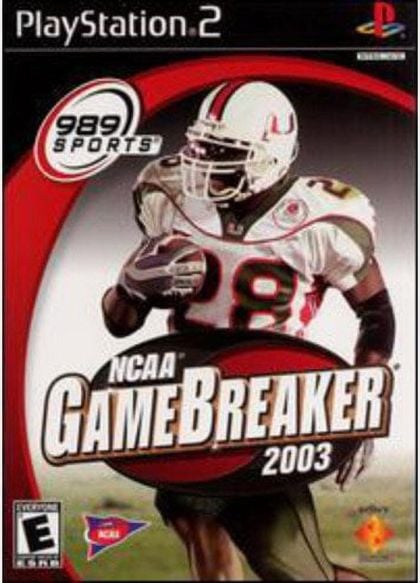 NCAA GameBreaker 2003 - front cover NCAA GameBreaker 2003 - front cover