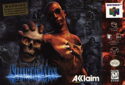 Shadow Man - front cover Shadow Man - front cover