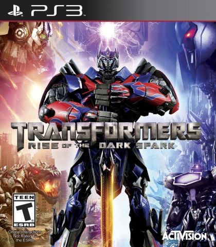 Transformers: Rise of the Dark Spark - front cover Transformers: Rise of the Dark Spark - front cover