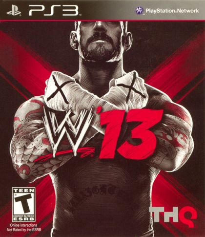 WWE '13 - front cover