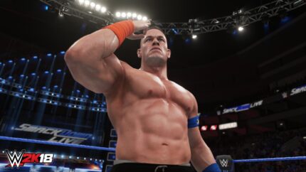 WWE 2K18 - back cover