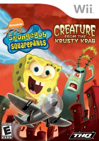 SpongeBob SquarePants Creature from Krusty Krab - front cover