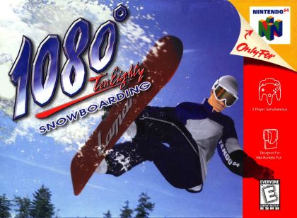 1080 Snowboarding - front cover