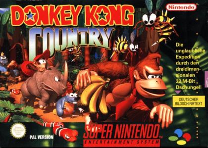 Donkey Kong Country - front cover Donkey Kong Country - front cover