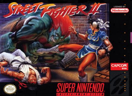 Street Fighter II - front cover Street Fighter II - front cover