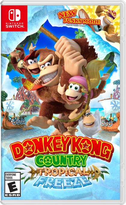 Donkey Kong Country Tropical Freeze - front cover Donkey Kong Country Tropical Freeze - front cover