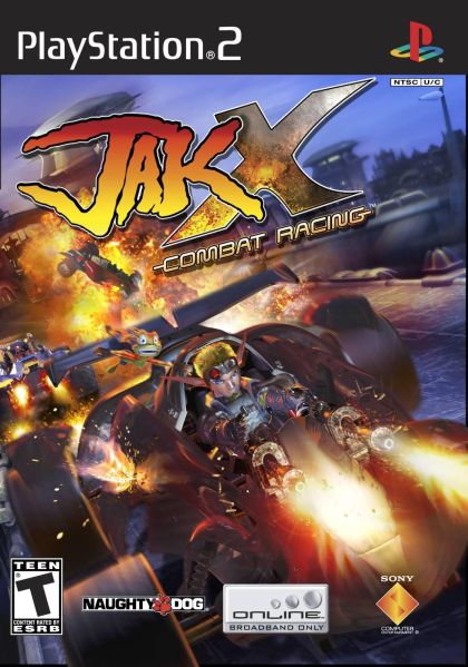 Jak X Combat Racing - front cover Jak X Combat Racing - front cover