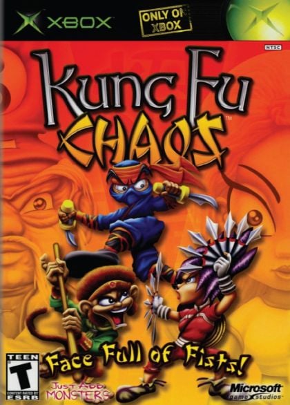 Kung Fu Chaos - front cover Kung Fu Chaos - front cover