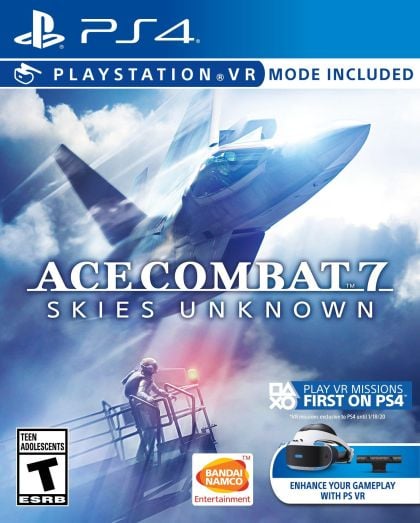 Ace Combat 7 Skies Unknown - front cover Ace Combat 7 Skies Unknown - front cover