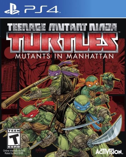 Teenage Mutant Ninja Turtles Mutants in Manhattan - front cover Teenage Mutant Ninja Turtles Mutants in Manhattan - front cover