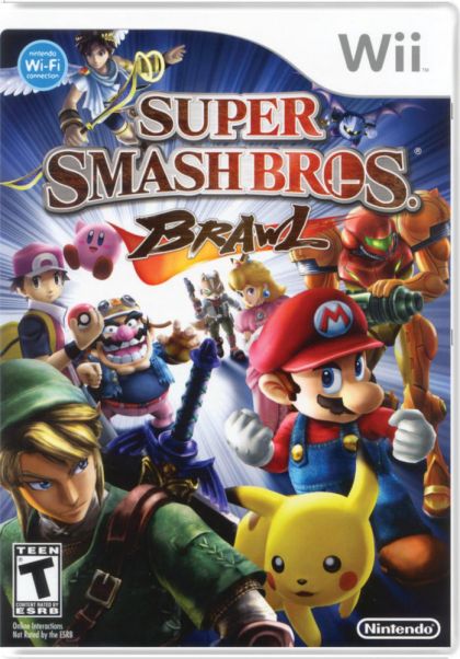 Super Smash Bros. Brawl - front cover