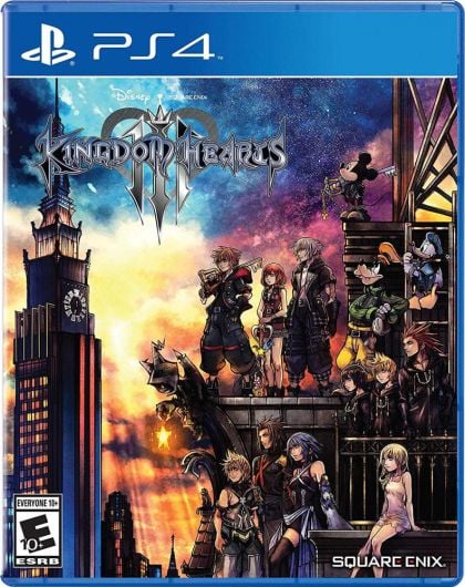 Kingdom Hearts III - front cover Kingdom Hearts III - front cover