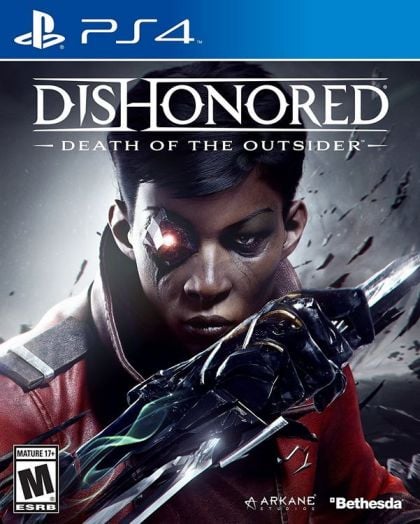 Dishonored: Death of the Outsider - front cover Dishonored: Death of the Outsider - front cover