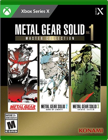 Metal Gear Solid: Master Collection Vol. 1 - front cover