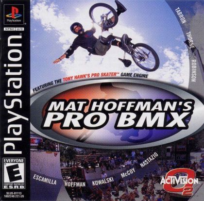 Mat Hoffman's Pro BMX - front cover Mat Hoffman's Pro BMX - front cover