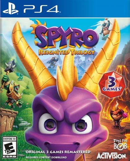 Spyro Reignited Trilogy - front cover Spyro Reignited Trilogy - front cover