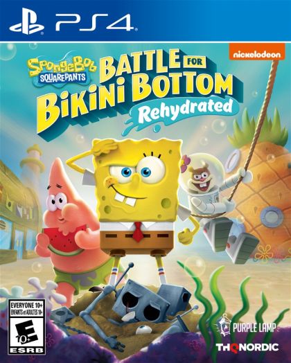 Spongebob Squarepants: Battle for Bikini Bottom - Rehydrated - PlayStation 4 Standard Edition - front cover Spongebob Squarepants: Battle for Bikini Bottom - Rehydrated - PlayStation 4 Standard Edition - front cover