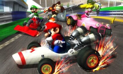 Mario Kart DS - back cover