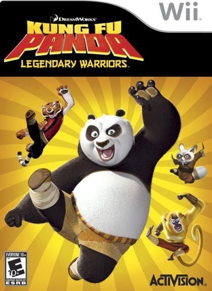 Kung Fu Panda: Legendary Warriors - front cover Kung Fu Panda: Legendary Warriors - front cover