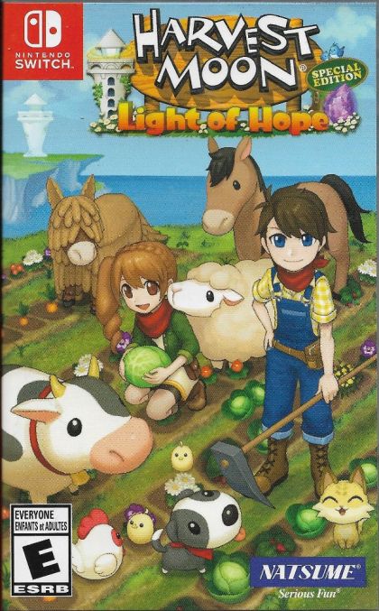 Harvest Moon Light of Hope Special Edition - front cover Harvest Moon Light of Hope Special Edition - front cover