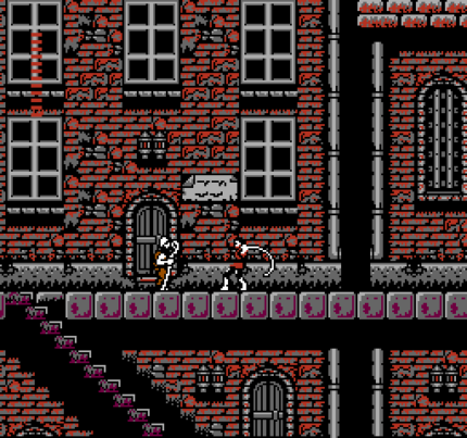 Castlevania 2 Simons Quest - back cover