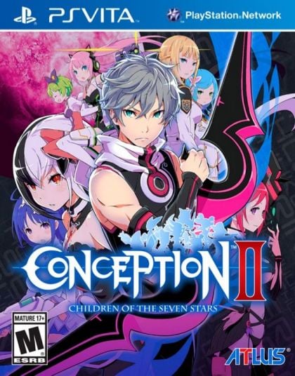 Conception II: Children of the Seven Stars - front cover Conception II: Children of the Seven Stars - front cover