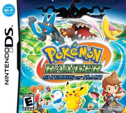 Pokemon Ranger: Shadows of Almia - front cover